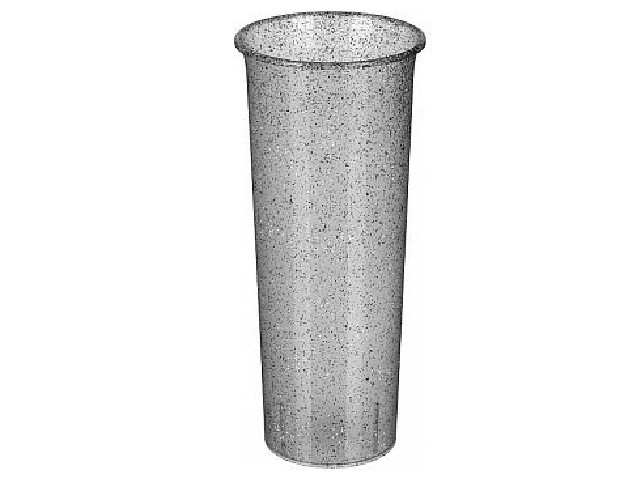 Ваза для цветов D110мм (гранит светло-серый)